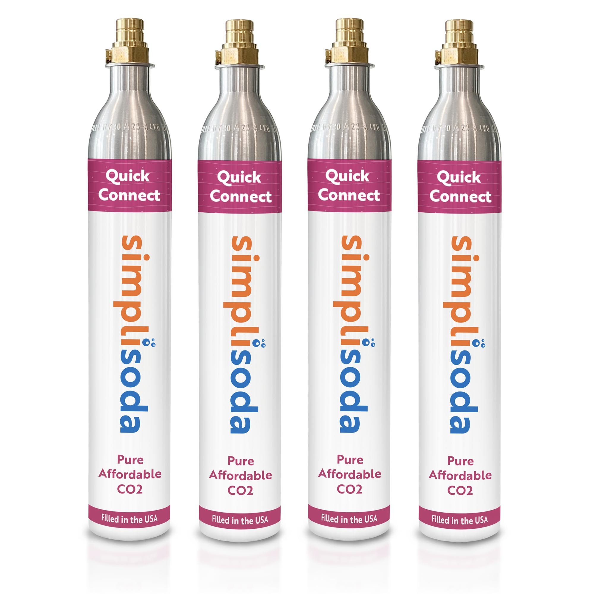 60L Quick Connect CO2 Cylinders - Simpli Soda