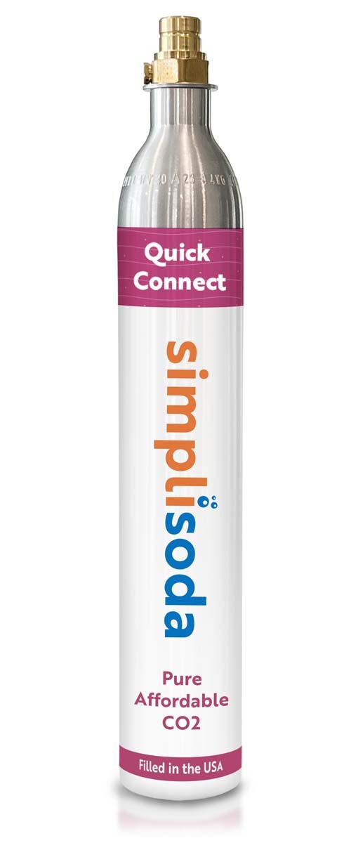 60L Quick Connect CO2 Cylinders - Simpli Soda